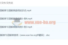 董璇璇初中化学：1课时轻松搞定溶解度与溶解度曲线