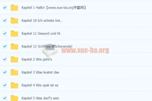 德语初级（柏林广场A1）系统课程，助力轻松开口说德语