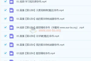 李伟2024高中高一化学春季班课程