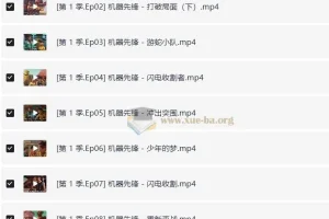 少儿英语启蒙动画《机器先锋 Robozuna》（视频+音频）