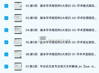 张博士讲硕士毕业论文精英特训营（第1期）