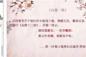 诸葛学堂《红楼梦》精读：4 – 9年级古典名著深度解析课程