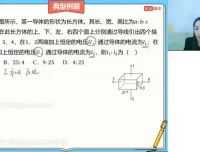 谢丽荣2024高二物理暑假班：电路、磁场、动量精讲