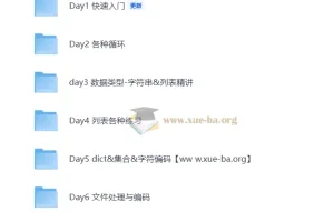 路飞学城：零基础学Python课程