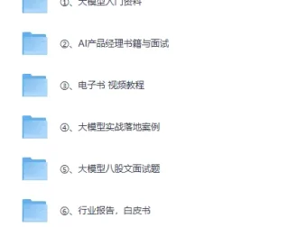 2025最新大模型学习全套资料