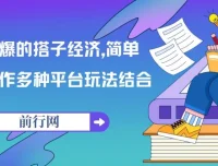 火爆搭子经济：多平台玩法结合与变现策略