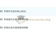 罗斐然2025高三高考语文密训班：助力高考语文冲刺