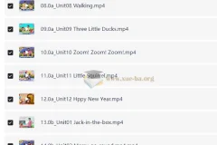 清华幼儿英语启蒙动画48集全