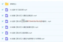 刘天麒2024年高一数学A+春季班课程