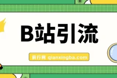 B站高质创业粉引流教程：团队自用技术全公开