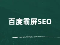 覃加波百度霸屏SEO课程