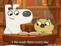 BBC经典英语启蒙动画《狗狗爱读书 Dog Loves Books》：儿童阅读与英语启蒙佳作