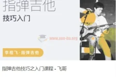 李祖飞：飞哥弹指吉他俱乐部：指弹吉他技巧、编曲创作与和声进阶课程