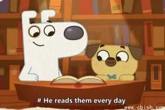 BBC经典英语启蒙动画《狗狗爱读书 Dog Loves Books》：儿童阅读与英语启蒙佳作