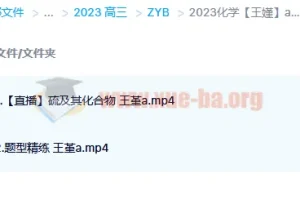 2023高考化学王嫤a班一轮复习暑假班与秋季班（更新4讲）