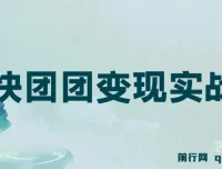 快团团变现实战营：千万级流水团长带你玩转快团团