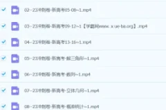 2024高三高考数学：王梦抒二三轮课程