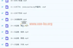 【小安课堂】小安老师手机摄影系统课：拍摄+剪辑+思维+辅导