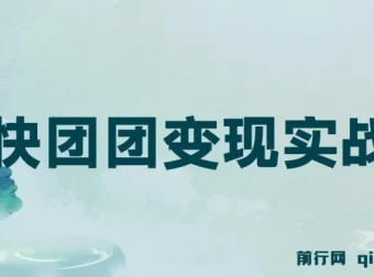 快团团变现实战营：千万级流水团长带你玩转快团团
