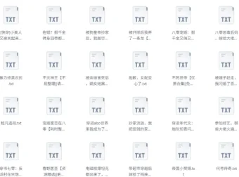 书旗会员小说完结榜：500本精校TXT热门小说推荐