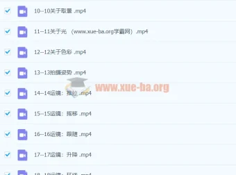【小安课堂】小安老师手机摄影系统课：拍摄+剪辑+思维+辅导