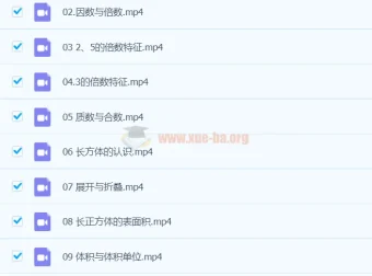 乐乐小学数学：人教1-6年级数学视频与PDF习题资源