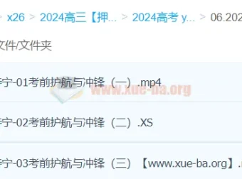 王诗宁2024高三高考英语押题冲刺班