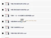 朱韬《30天搞定初中数学》课程