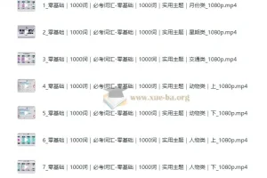原原高ING《英语速记课·万能考试5000词》课程带资料