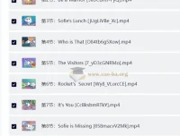 100节英语启蒙动画资源