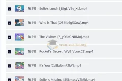 100节英语启蒙动画资源