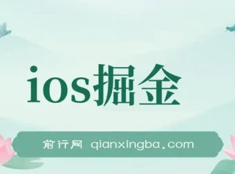 iOS掘金小游戏项目：单人日入300 – 500的赚钱项目