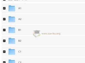 开言英语 A1 – C2 录屏+讲义资源