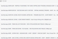 历年收集的1000多个国内外美女主播ASMR助眠哄睡视频合集 [持续更新]