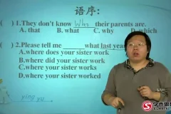 刘飞飞初中英语语法：六次课攻克初二高频语法考点