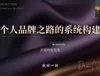 安先生3天短视频变现线上集训课