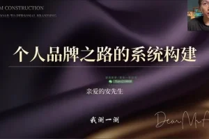 安先生3天短视频变现线上集训课