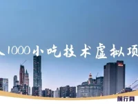 日入1000小吃技术虚拟项目：小吃创业年入百万指南