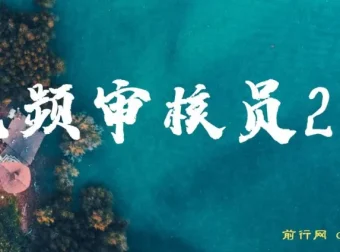 视频审核员2.0项目：可批量可矩阵，单日日入20 – 150+