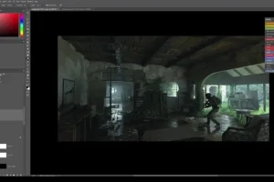 Blender游戏场景：室内渲染与材质制作教程