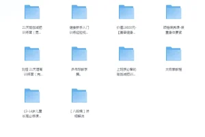 付费健身VIP课程大合集：多类型专业健身指导