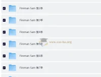 儿童安全教育动画片《消防员山姆》（中英双版）