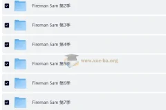 儿童安全教育动画片《消防员山姆》（中英双版）