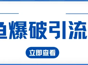 九京闲鱼爆破引流课程1.0