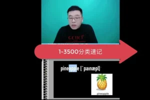 刘一男魔卡3500词：小学 – 高中全阶段词根词缀速记法