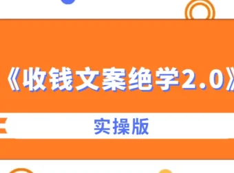 《收钱文案绝学2.0实操版》课程