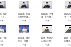 郑翔洲《商业模式创新案例大全》94讲：多领域实战教程