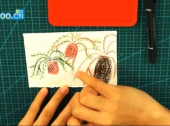 25堂创意儿童手指画教程：轻松绘制蔬菜、动物与交通工具