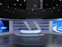 690+款虚拟演播厅绿幕背景素材合集：直播绿幕必备素材