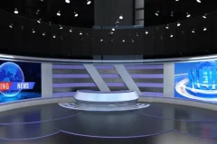 690+款虚拟演播厅绿幕背景素材合集：直播绿幕必备素材